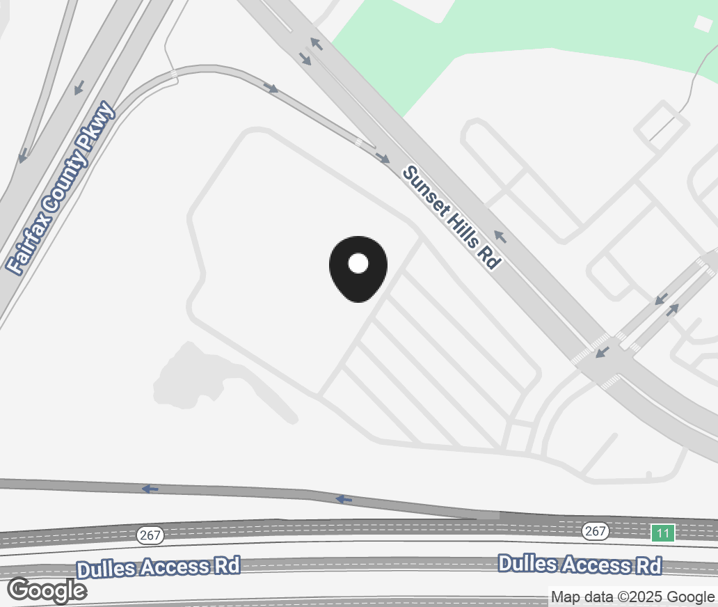 Google Map of 12197 Sunset Hills Rd, Reston VA 20190-3208