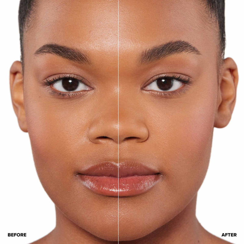 Brow Freeze Gel Before & After 