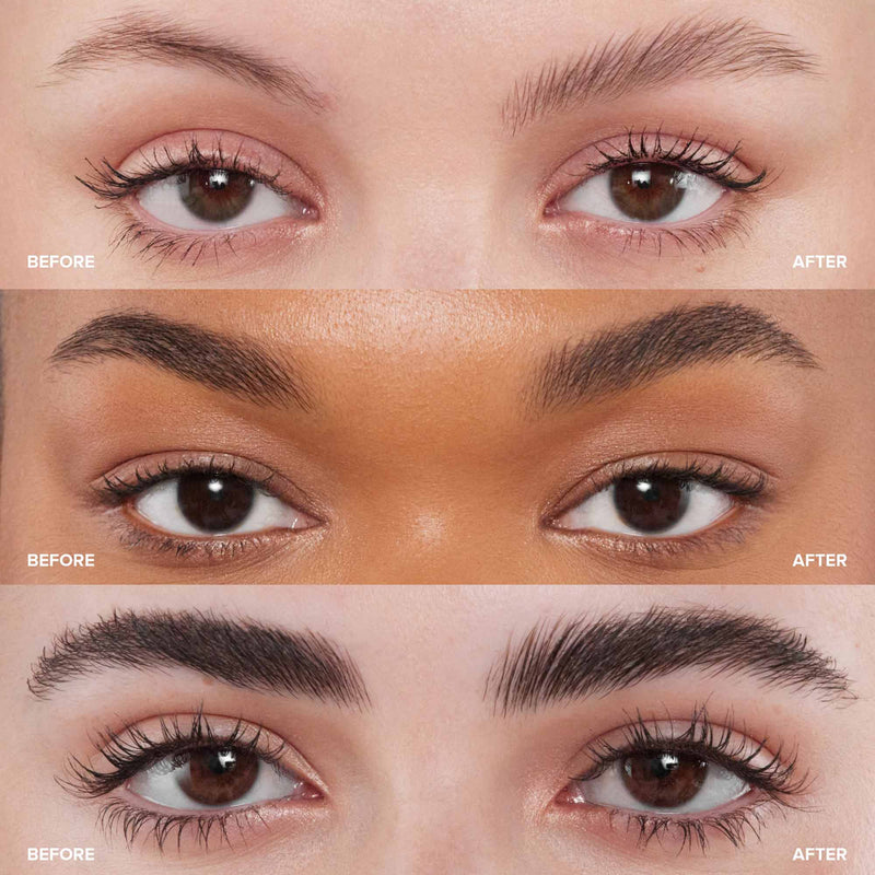 Brow Freeze Before & After Grid