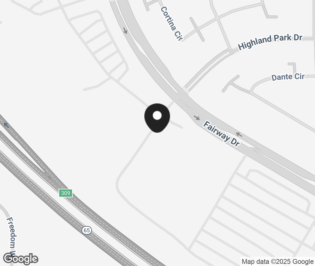 Google Map of 10451 Fairway Dr, Roseville CA 95678-1987