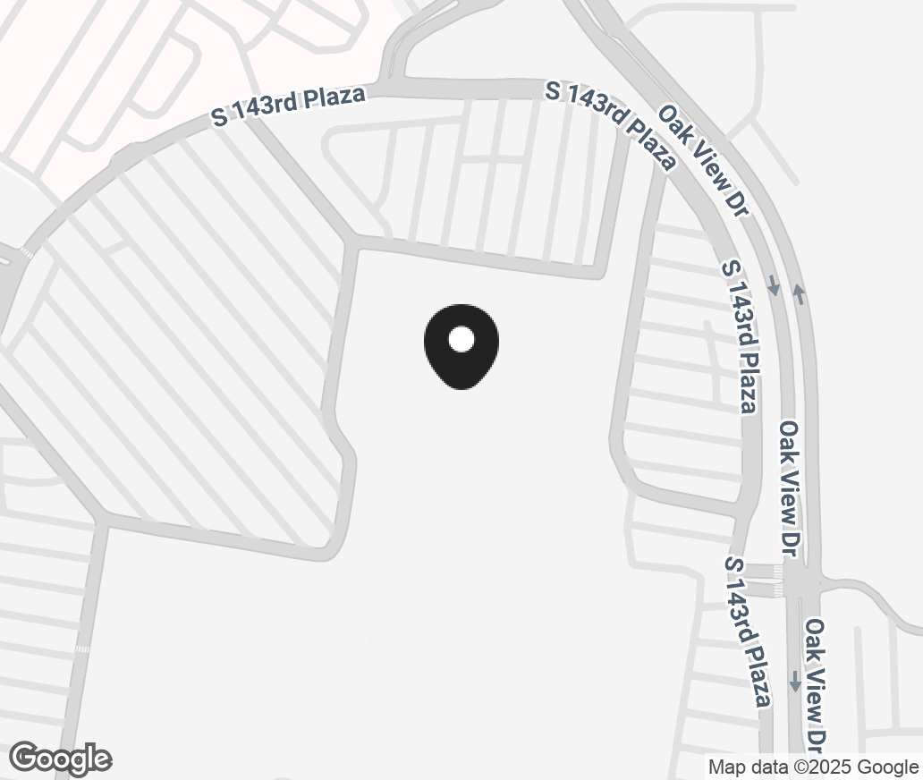 Google Map of 3030 Oakview Drive, Omaha NE 68144