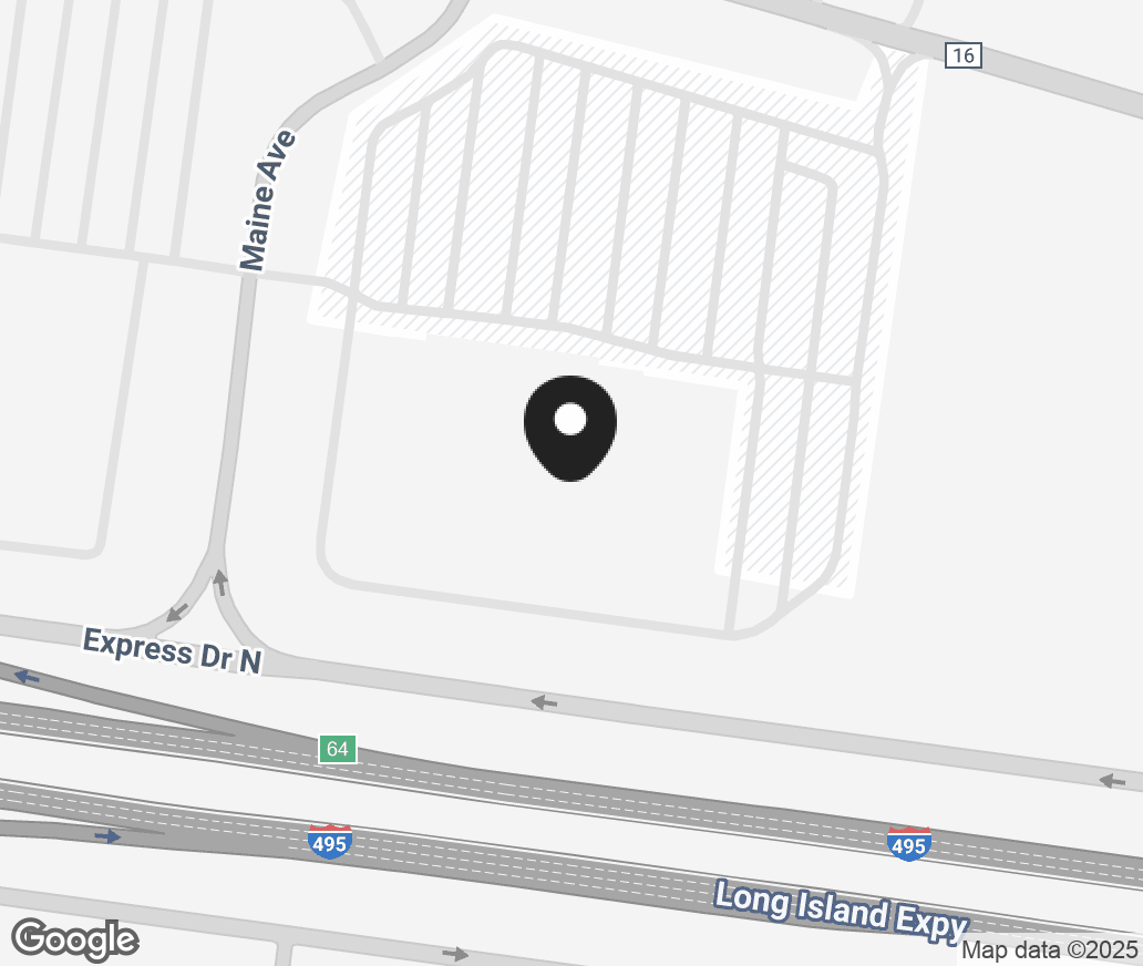 Google Map of 2975 Horseblock Rd, Medford NY 11763-2526
