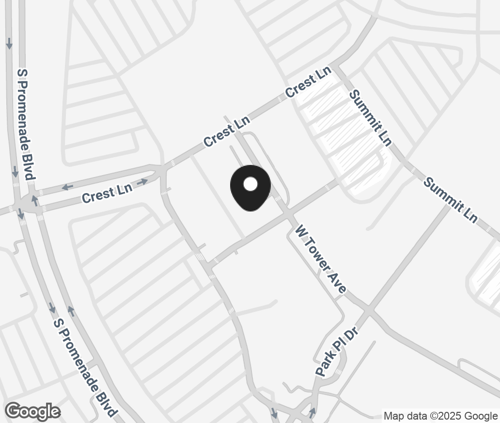 Google Map of 2203 S. Promanade Blvd Suite 1140, Rogers AR 72758