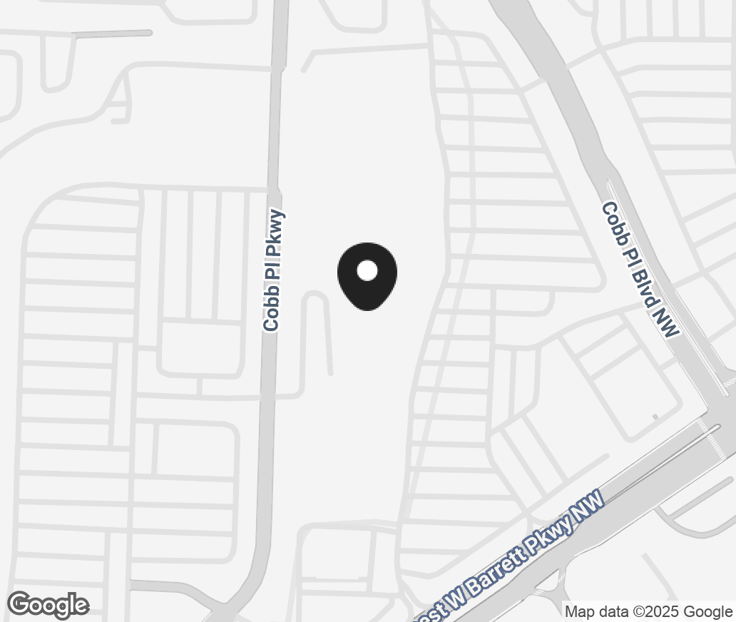 Google Map of 680 Barrett Parkway, Kennesaw GA 30144