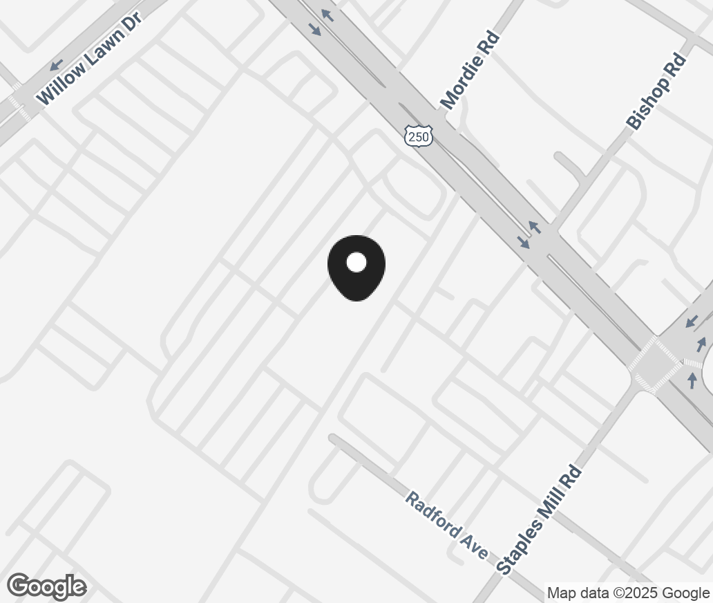 Google Map of 4925 W Broad St Ste 404, Richmond VA 23230