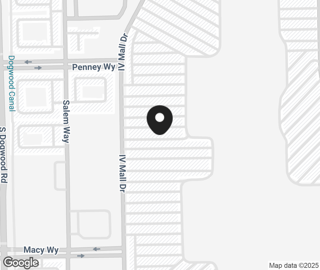 Google Map of 3551 South Dogwood Ave, El Centro CA 92243
