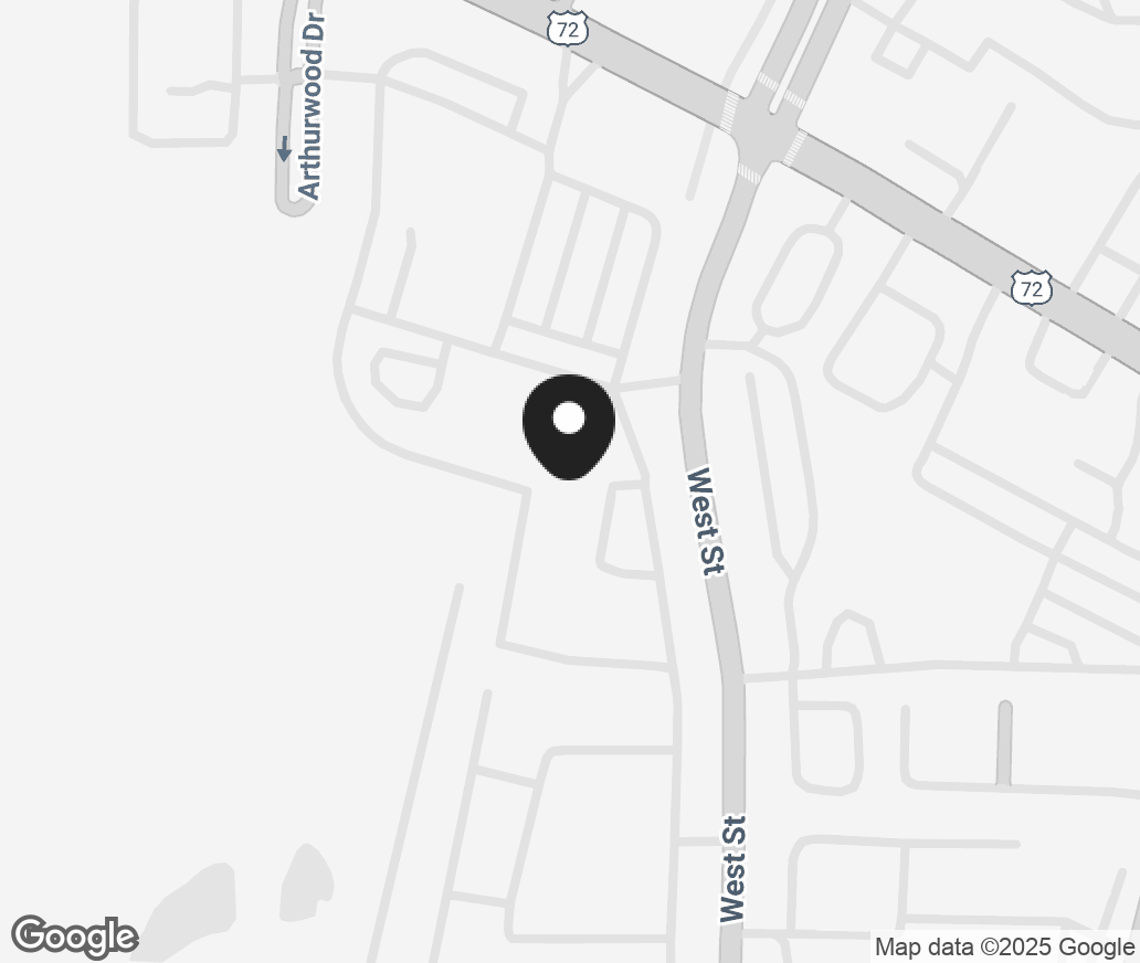Google Map of 2055 West Street Suite 10, Germantown TN 38138