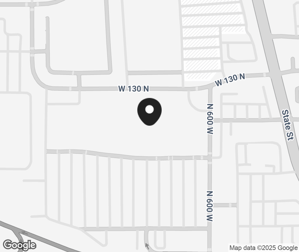 Google Map of 608 W Main St, American Fork UT 84003