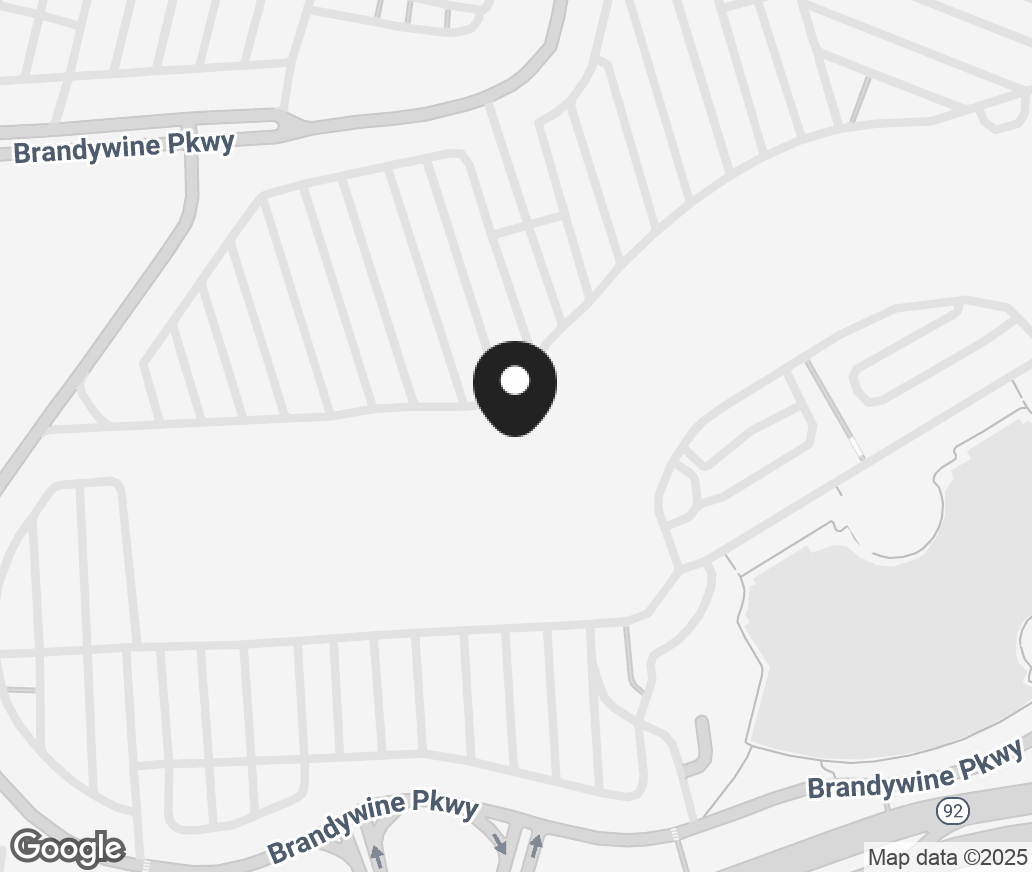 Google Map of 1050 Brandywine Pkwy, Wilmington DE 19803-1492