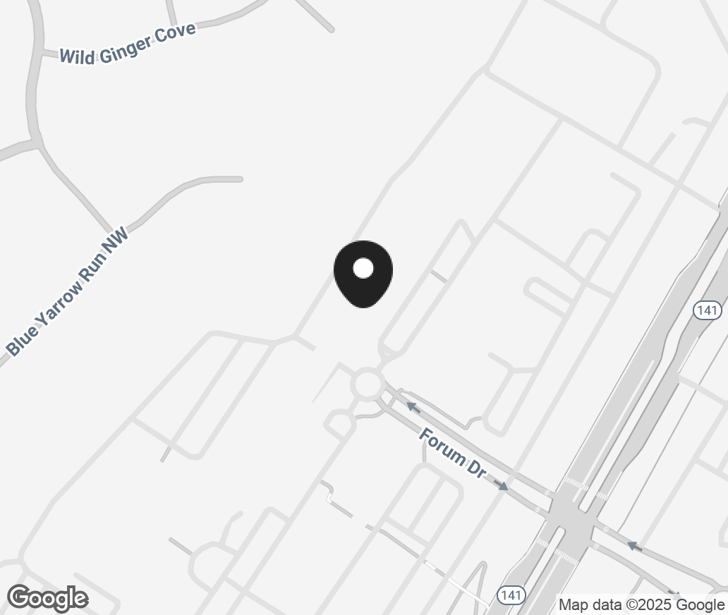 Google Map of 5145 Peachtree Pkwy, Peachtree Corners GA 30092