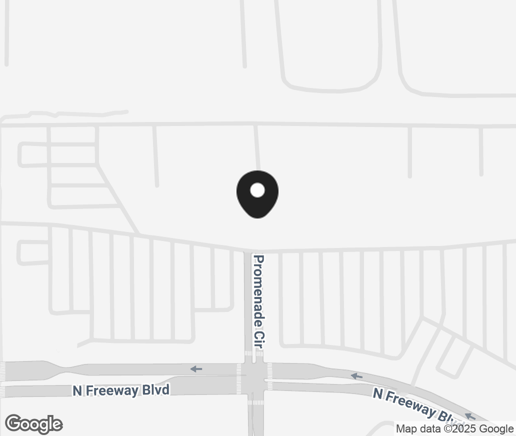 Google Map of 3591 N Freeway Blvd, Sacramento CA 95834