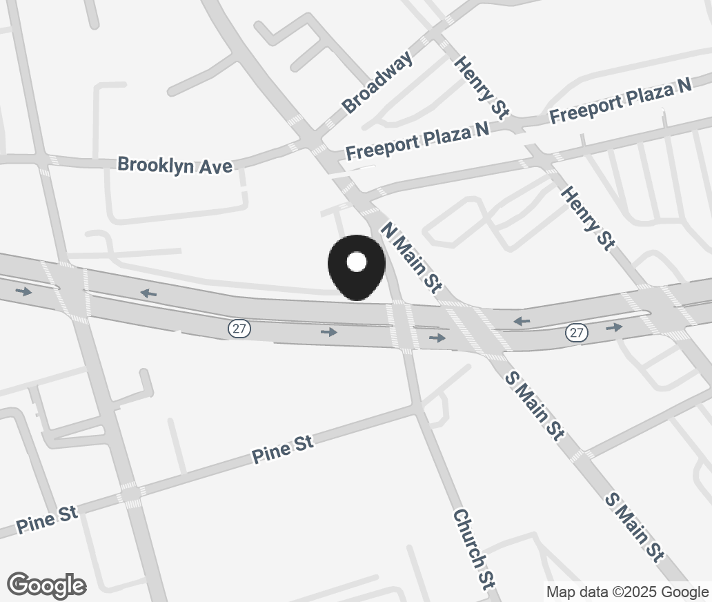 Google Map of 750 West Sunrise Hwy, Valley Stream NY 11581