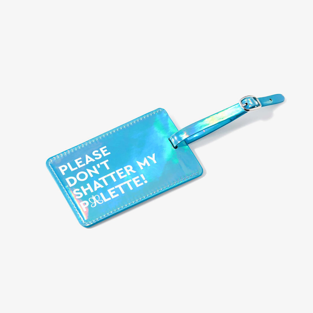 Metallic Aqua Blue | ABH Luggage Tag - Metallic Aqua Blue