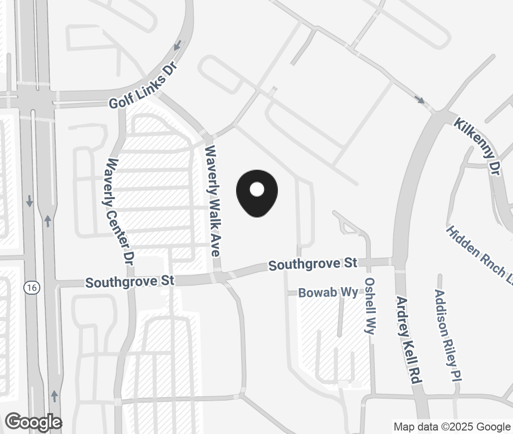 Google Map of 7211 Waverly Walk Ave, Charlotte NC 28277