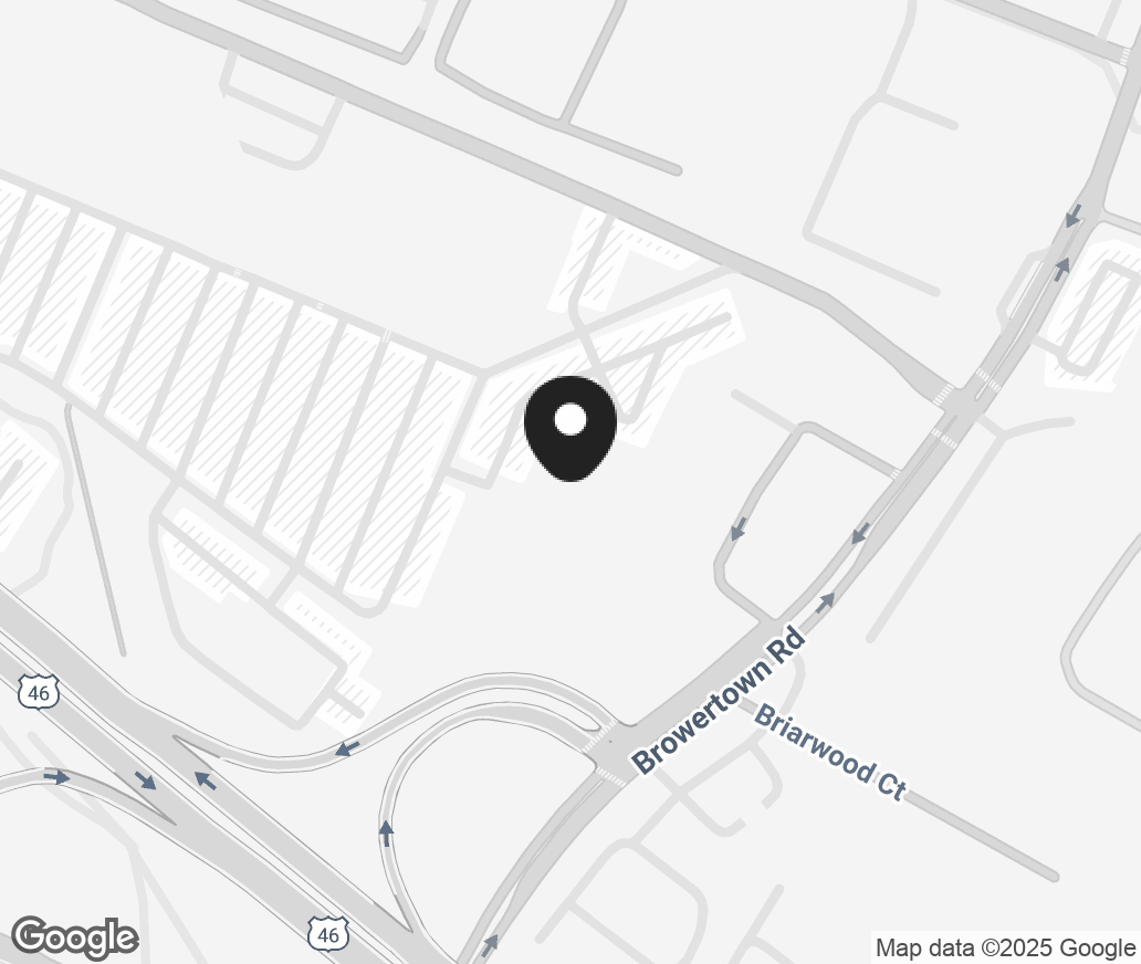 Google Map of 1710 Route 46 W, Woodland Park NJ 07424