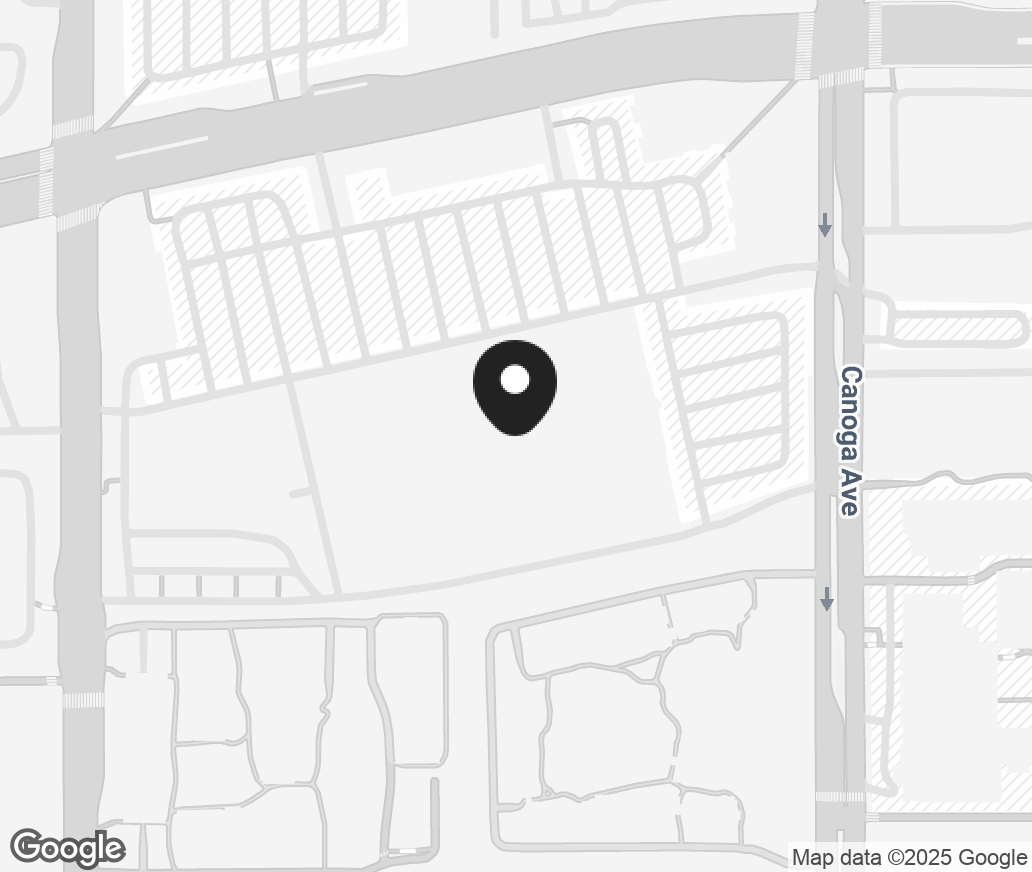 Google Map of 21490 Victory Boulevard, Woodland Hills CA 91367