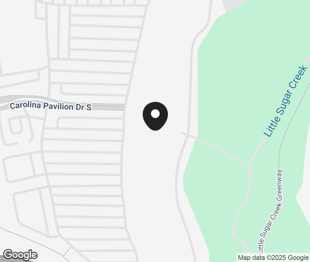 Google Map of 9563 South Boulevard, Charlotte NC 28273