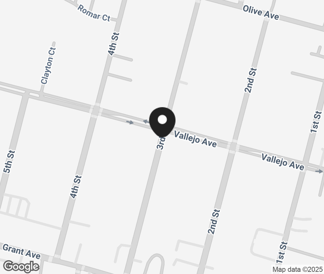 Google Map of 208 Vintage Oaks K-3, Novato CA 94945