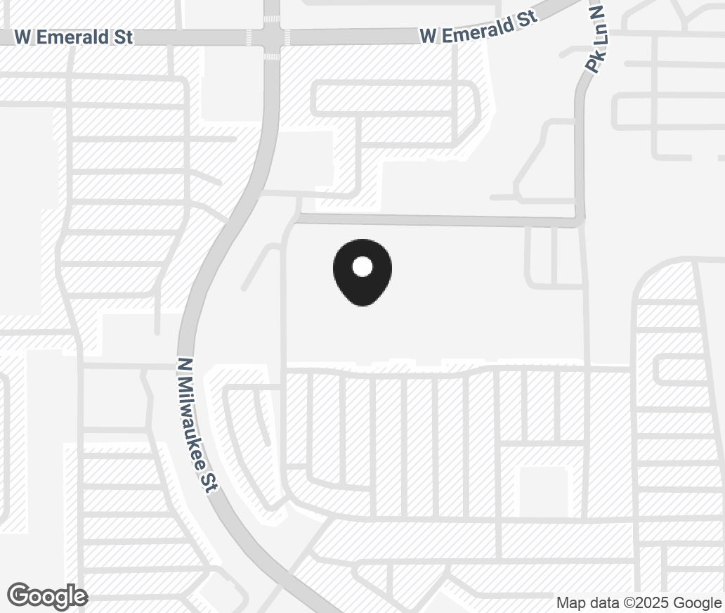 Google Map of 542 N Milwaukee, Boise ID 83704