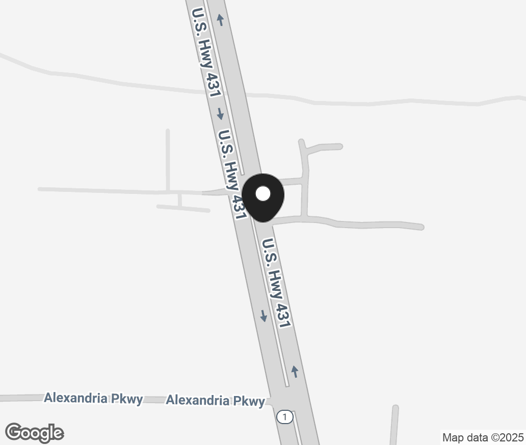 Google Map of 11655 Us Hwy 431 S., Guntersville AL 35976