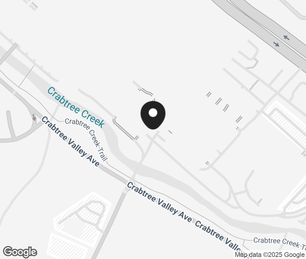 Google Map of 4325 Glenwood Avenue Suite 2088, Raleigh NC 27612