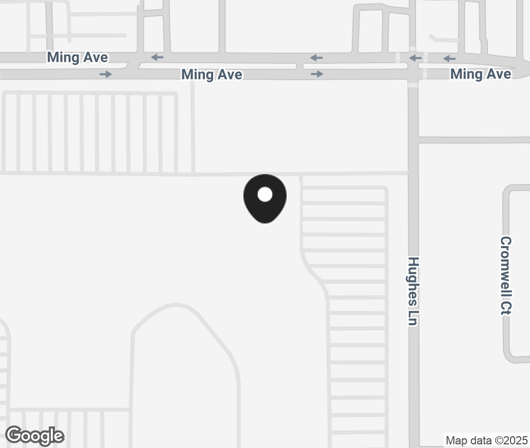 Google Map of 2601 Ming Ave, Bakersfield CA 93304