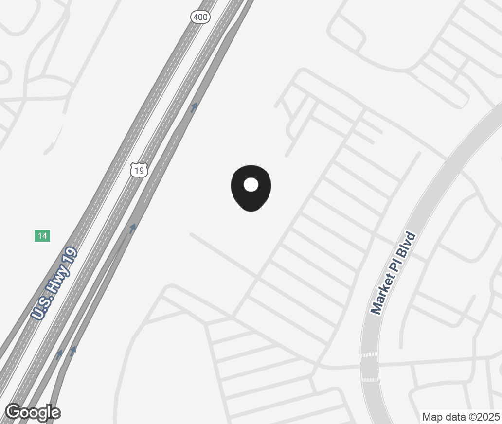 Google Map of 1615 Market Place Blvd, Cumming GA 30041