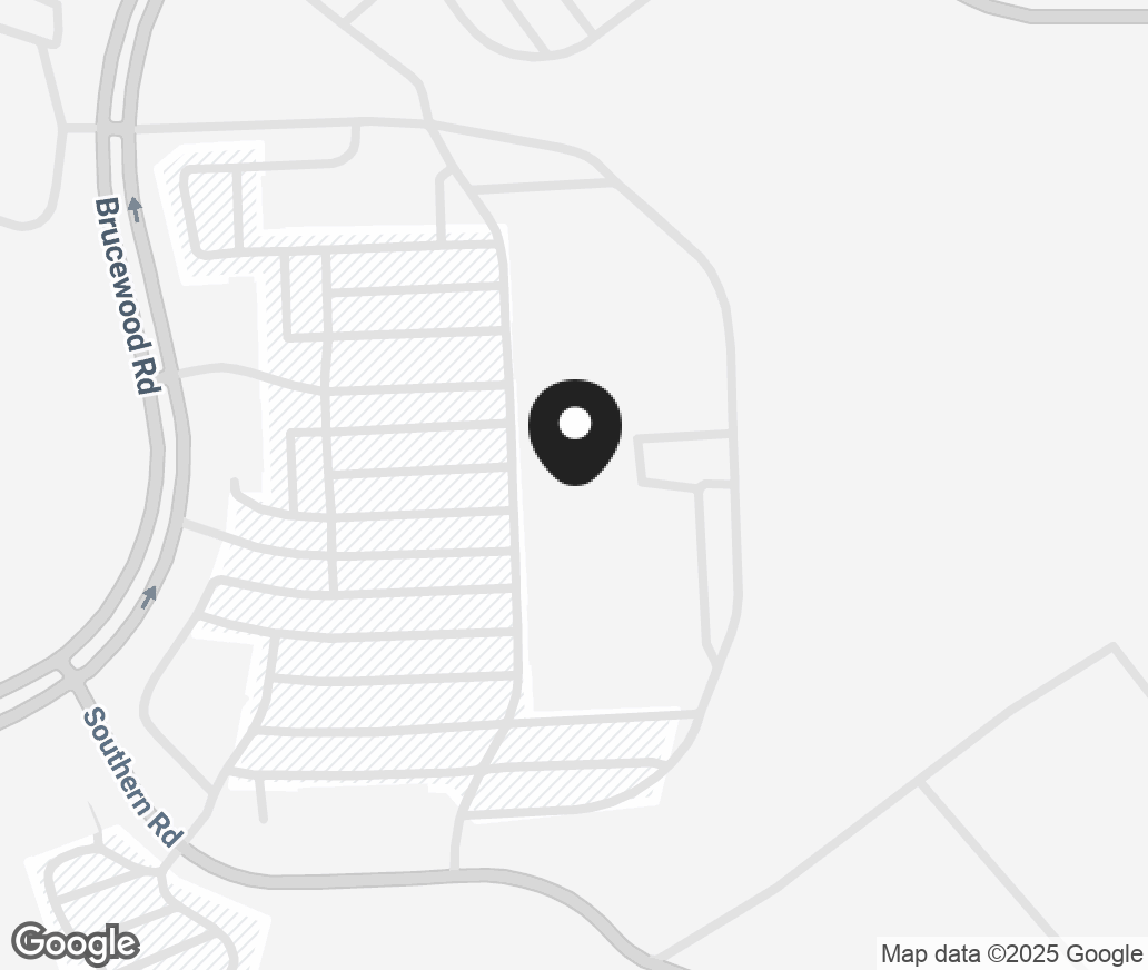 Google Map of 174 Brucewood Road, Southern Pines NC 28387