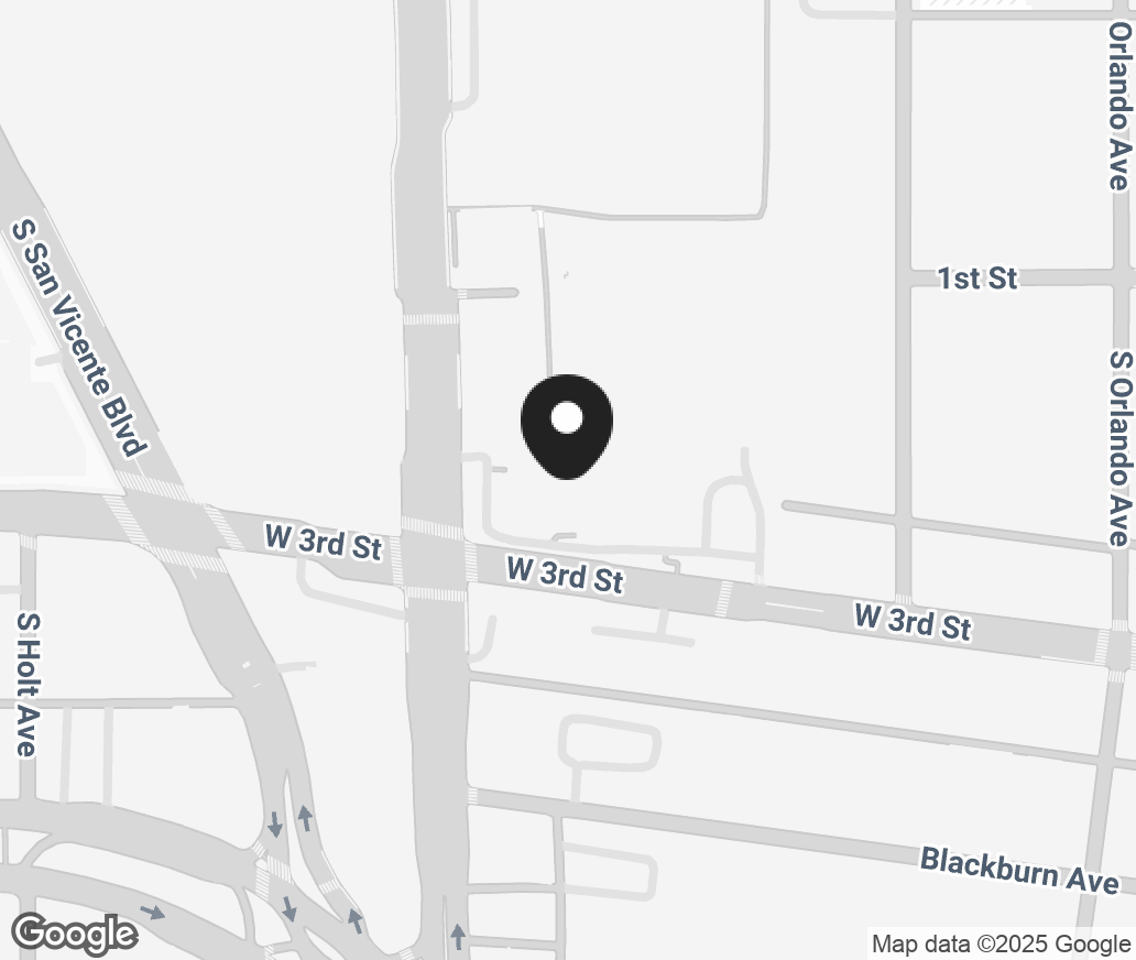 Google Map of 100 N La Cienega Boulevard, Los Angeles CA 90048