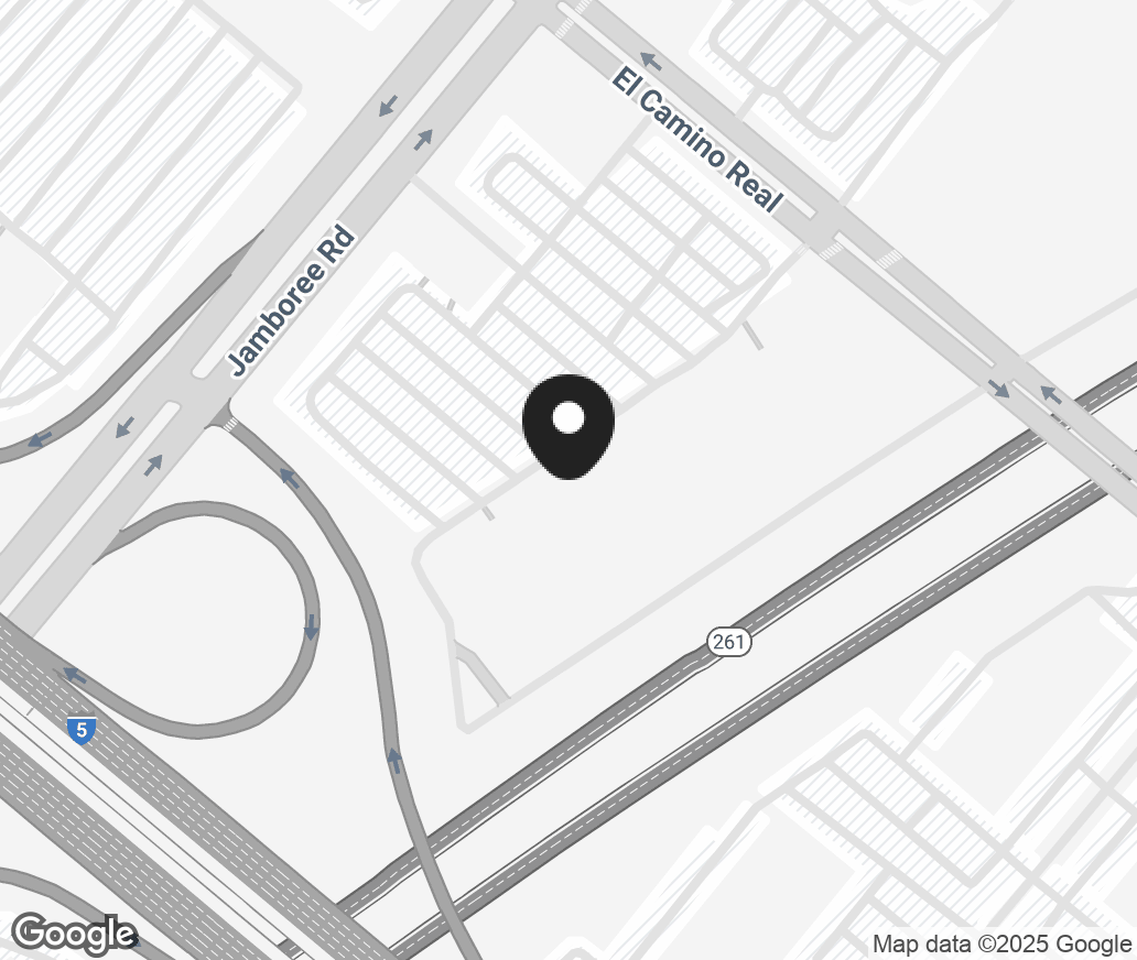 Google Map of 13676 Jamboree Road, Irvine CA 92602