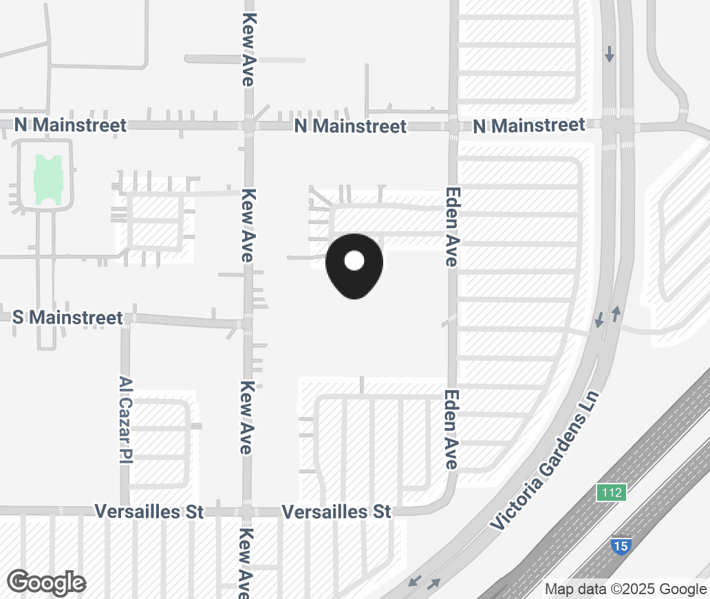 Google Map of 7855 Kew Ave, Rancho Cucamonga CA 91739