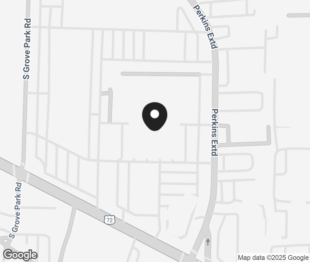 Google Map of 4572 Poplar Avenue, Memphis TN 38117