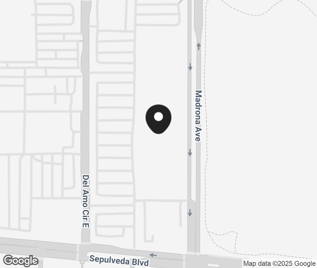 Google Map of 3433 Sepulveda Blvd, Torrance CA 90505