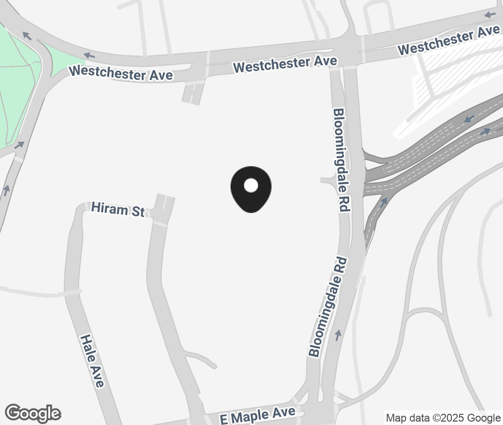 Google Map of 125 Westchester Avenue Suite 1001, White Plains NY 10601