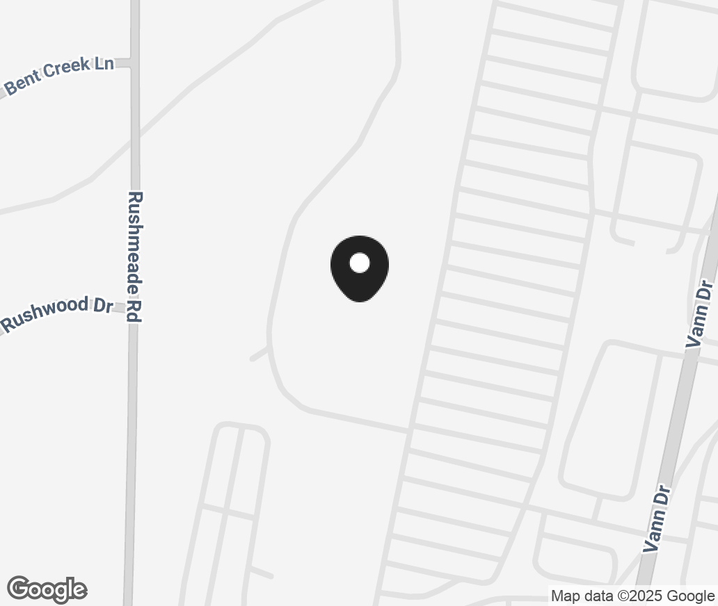 Google Map of 1131 Vann Dr, Jackson TN 38305