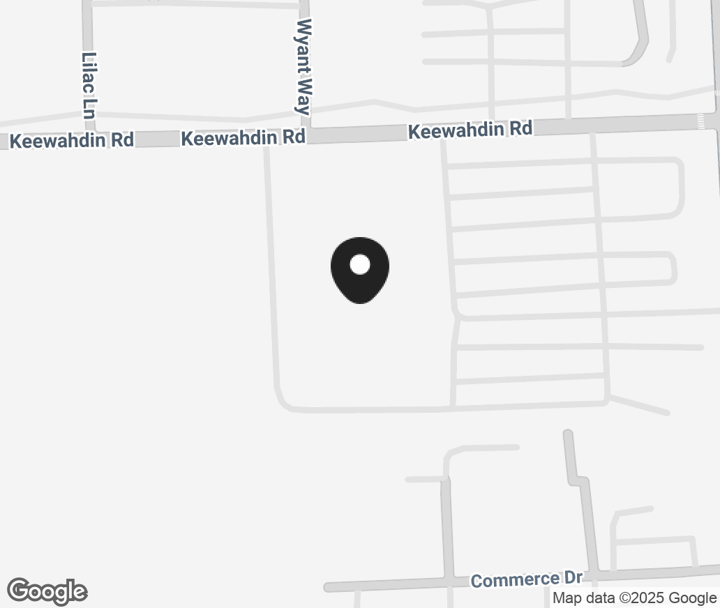 Google Map of 4485 24Th St, Fort Gratiot Twp MI 48059