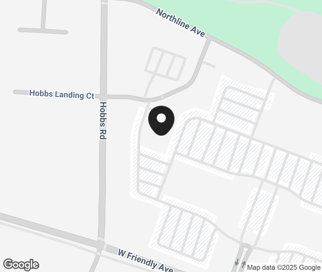 Google Map of 3350 West Friendly Avenue, Greensboro NC 27410