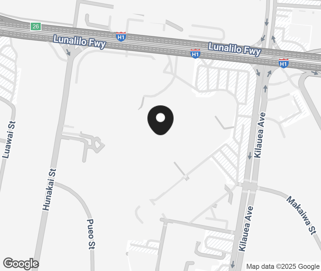 Google Map of 4211 Waialae Ave, Honolulu HI 96816