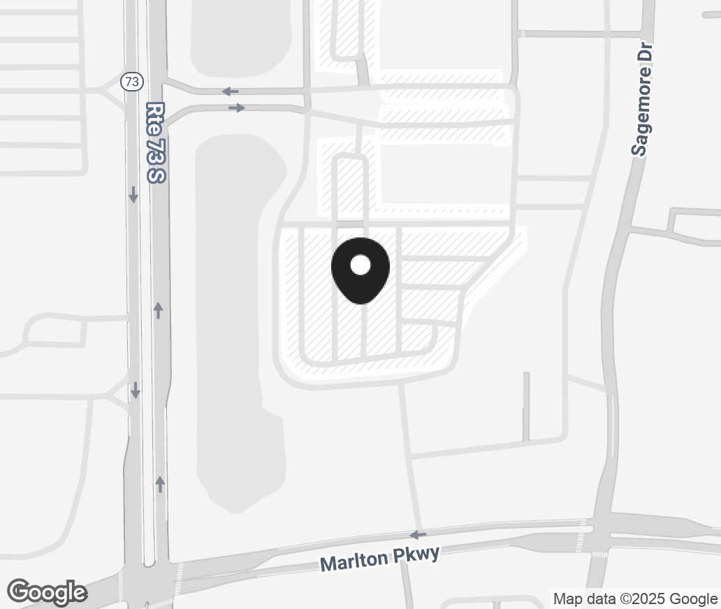 Google Map of 500 Route 73 South B1, Marlton NJ 08053