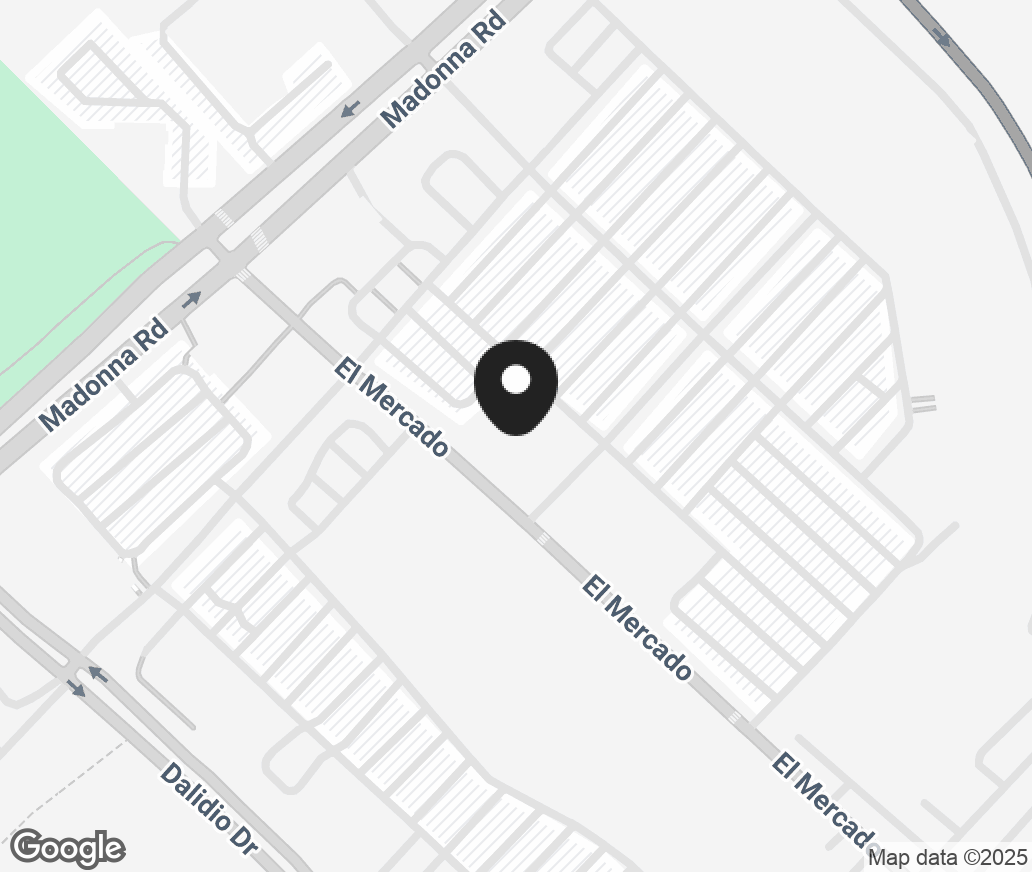 Google Map of 281 Madonna Road, San Luis Obispo CA 93405