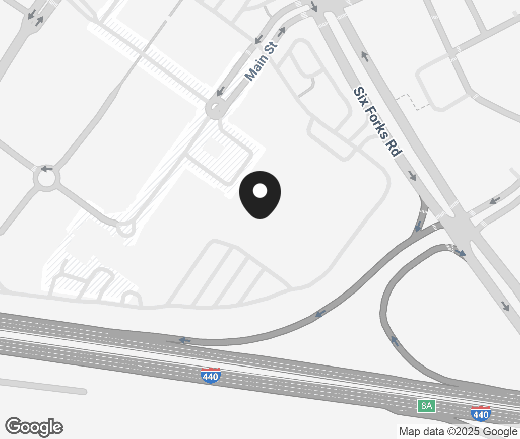 Google Map of 4191 The Circle At North Hills St, Raleigh NC 27609-5712