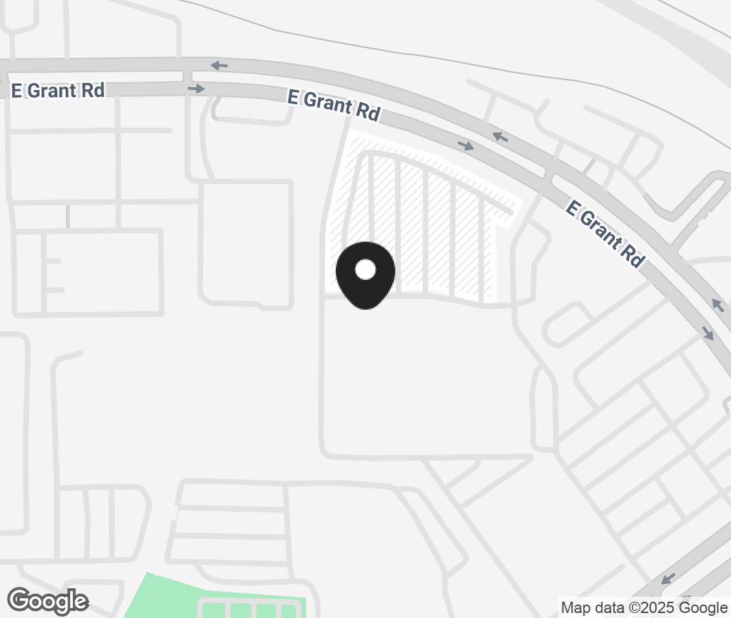 Google Map of 6500 E Grant Rd, Tucson AZ 85715