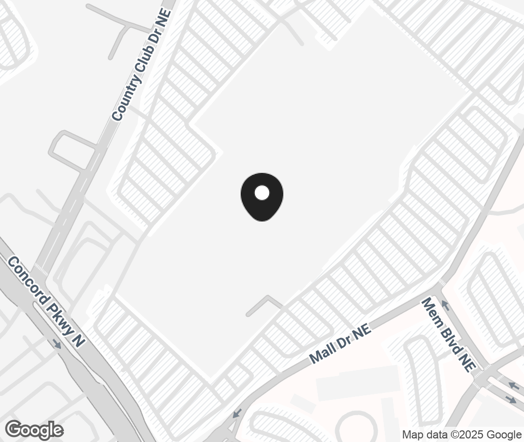 Google Map of 1480 Concord Parkway N., Concord NC 28025