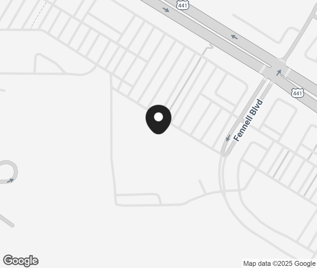 Google Map of 492 N Hwy 27 / 441, Lady Lake FL 32159