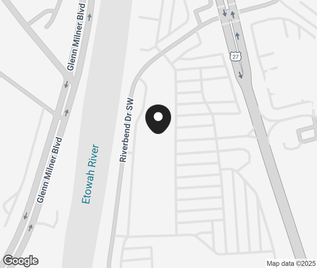 Google Map of 1438 Turner Mccall Blvd Sw, Rome GA 30161