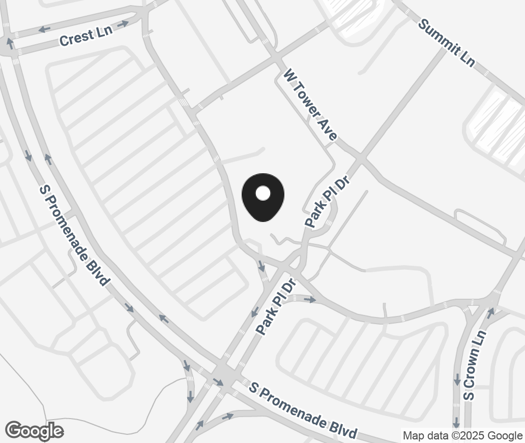 Google Map of 2203 S Promenade Blvd., Rogers AR 72758