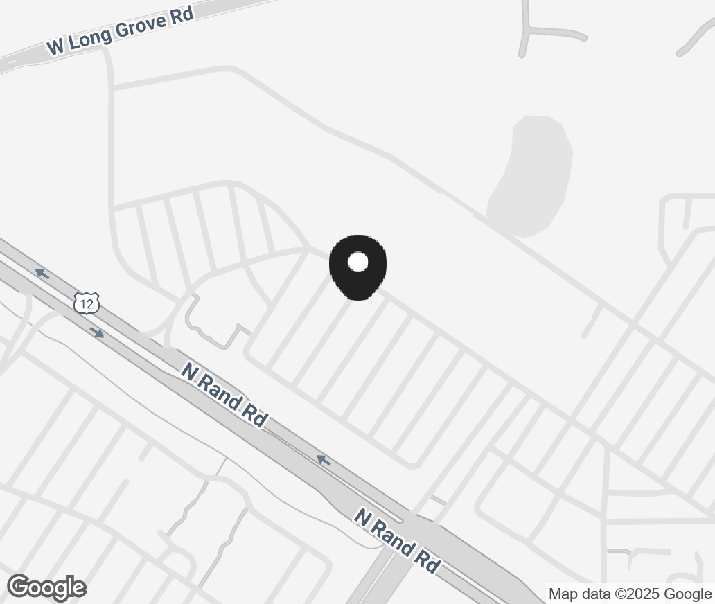 Google Map of 20505 N Rand Road, Kildeer IL 60047