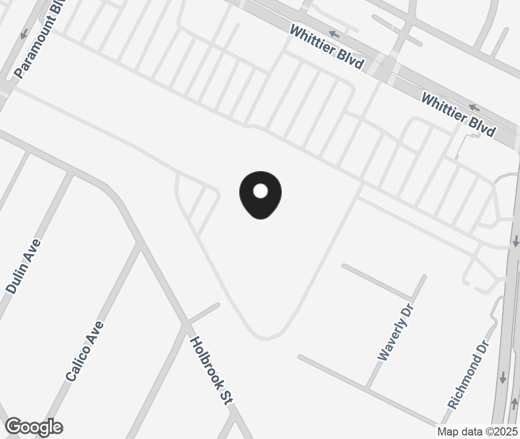 Google Map of 8800 Whittier Blvd, Pico Rivera CA 90660-2658