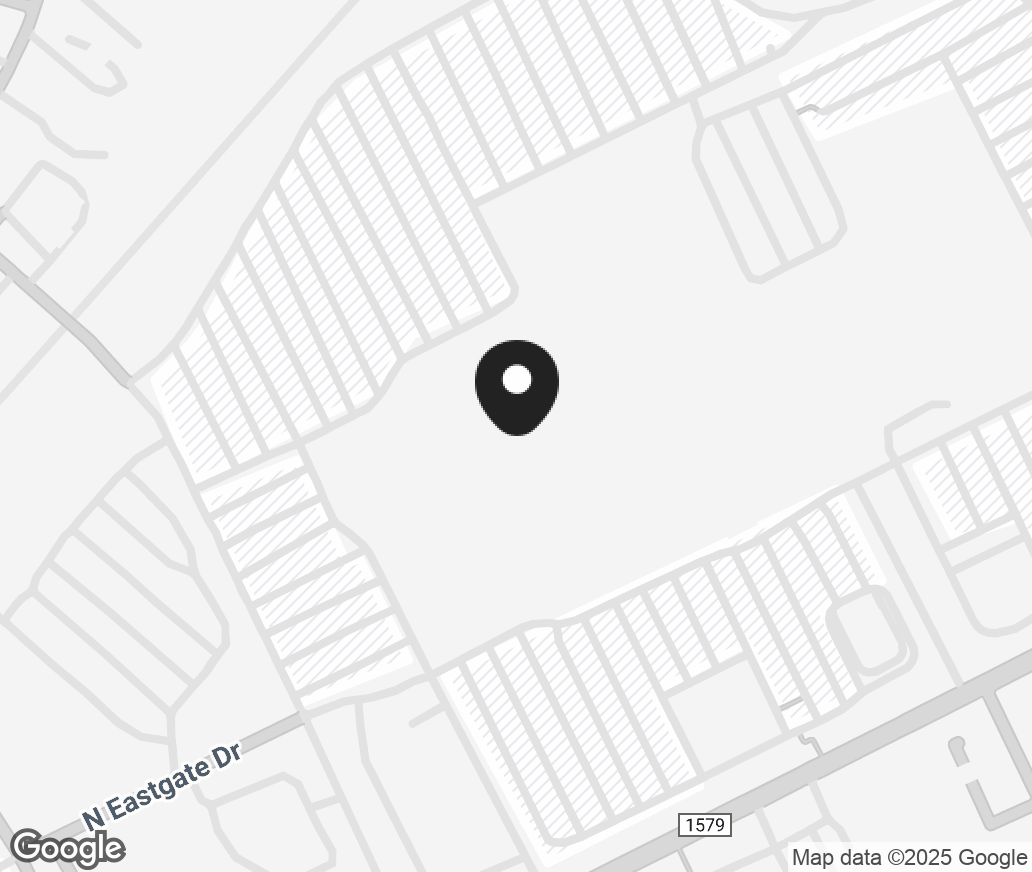 Google Map of 617 North Berkeley Blvd, Goldsboro NC 27534