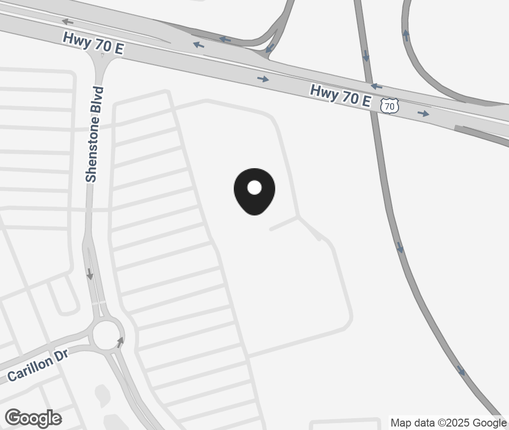 Google Map of 165 Shenstone Blvd, Garner NC 27529